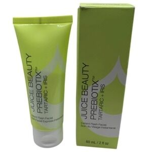 Juice Beauty PREBIOTIX‎ Tartaric and Iris Instant Flash Facial 2 oz 60 ml New
